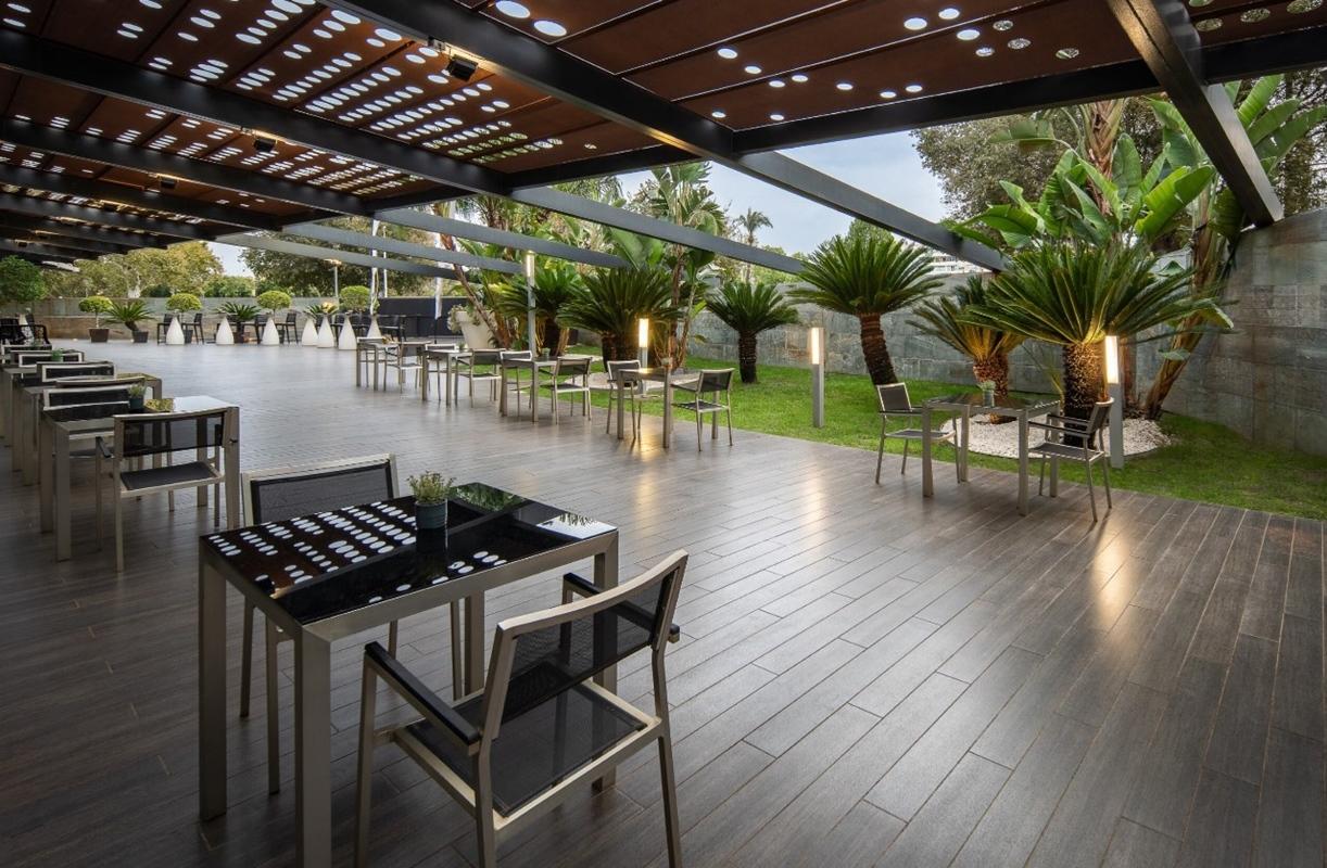 Eurostars Palace Cordoba Luaran gambar The Sky Bar