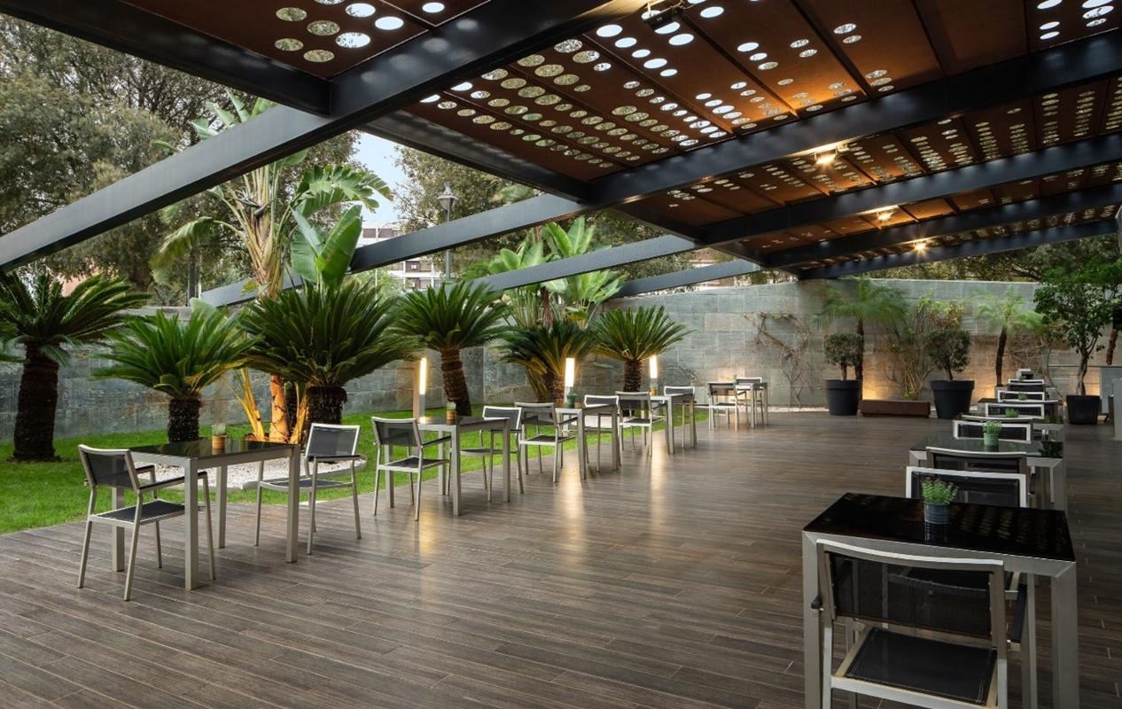 Eurostars Palace Cordoba Luaran gambar The interior of the restaurant